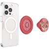 PopSockets Phone Grip for MagSafe with Kickstand, Magnetic Stand, Swappable Top, Secure Hold for iPhone MagSafe Cases, Phone & Tablet Grip, Disney – PopOut Latte Mickey(Chip n’ Dale)