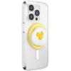 PopSockets Phone Grip for MagSafe with Kickstand, Magnetic Stand, Swappable Top, Secure Hold for iPhone MagSafe Cases, Phone & Tablet Grip, Disney – PopOut Latte Mickey(Sunny Side Up)