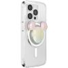 PopSockets Phone Grip for MagSafe with Kickstand, Magnetic Stand, Swappable Top, Secure Hold for iPhone MagSafe Cases, Phone & Tablet Grip, Disney – PopOut Latte Mickey(Sherbert Mickey)