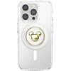 PopSockets Phone Grip for MagSafe with Kickstand, Magnetic Stand, Swappable Top, Secure Hold for iPhone MagSafe Cases, Phone & Tablet Grip, Disney – PopOut Latte Mickey(Enamel Mickey)