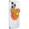 PopSockets Phone Grip for MagSafe with Kickstand, Magnetic Stand, Swappable Top, Secure Hold for iPhone MagSafe Cases, Phone & Tablet Grip, Disney – PopOut Latte Mickey(Mickey Waffle)