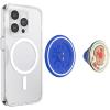 PopSockets Phone Grip for MagSafe with Kickstand, Magnetic Stand, Swappable Top, Secure Hold for iPhone MagSafe Cases, Phone & Tablet Grip, Disney – PopOut Latte Mickey(Mickey Toast)