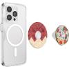 PopSockets Phone Grip for MagSafe with Kickstand, Magnetic Stand, Swappable Top, Secure Hold for iPhone MagSafe Cases, Phone & Tablet Grip, Disney – PopOut Latte Mickey(Pua’s Paradise)