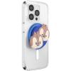 PopSockets Phone Grip for MagSafe with Kickstand, Magnetic Stand, Swappable Top, Secure Hold for iPhone MagSafe Cases, Phone & Tablet Grip, Disney – PopOut Latte Mickey(Kawaii Chip n Dale)