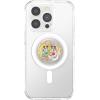 PopSockets Phone Grip for MagSafe with Kickstand, Magnetic Stand, Swappable Top, Secure Hold for iPhone MagSafe Cases, Phone & Tablet Grip, Disney – PopOut Latte Mickey(Mickey + Minnie)