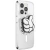 PopSockets Phone Grip for MagSafe with Kickstand, Magnetic Stand, Swappable Top, Secure Hold for iPhone MagSafe Cases, Phone & Tablet Grip, Disney – PopOut Latte Mickey(Thumbs Up)