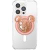 PopSockets Phone Grip for MagSafe with Kickstand, Magnetic Stand, Swappable Top, Secure Hold for iPhone MagSafe Cases, Phone & Tablet Grip, Disney – PopOut Latte Mickey(Mickey Tidepool)