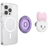PopSockets Phone Grip for MagSafe with Kickstand, Magnetic Stand, Swappable Top, Secure Hold for iPhone MagSafe Cases, Phone & Tablet Grip, Disney – PopOut Latte Mickey(Kawaii Daisy)