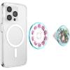 PopSockets Phone Grip for MagSafe with Kickstand, Magnetic Stand, Swappable Top, Secure Hold for iPhone MagSafe Cases, Phone & Tablet Grip, Disney – PopOut Latte Mickey(Ocean Sisters)
