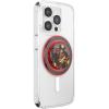 PopSockets Phone Grip for MagSafe with Kickstand, Magnetic Stand, Swappable Top, Secure Hold for iPhone MagSafe Cases, Phone & Tablet Grip, Marvel – Enamel Captain America Comic Book(DP & Wolv)
