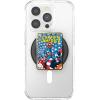 PopSockets Phone Grip for MagSafe with Kickstand, Magnetic Stand, Swappable Top, Secure Hold for iPhone MagSafe Cases, Phone & Tablet Grip, Marvel – Enamel Captain America Comic Book(Black Translucent)