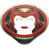 PopSockets Phone Grip for MagSafe with Kickstand, Magnetic Stand, Swappable Top, Secure Hold for iPhone MagSafe Cases, Phone & Tablet Grip, Marvel – Enamel Captain America Comic Book(Scarlet Witch)