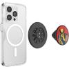 PopSockets Phone Grip for MagSafe with Kickstand, Magnetic Stand, Swappable Top, Secure Hold for iPhone MagSafe Cases, Phone & Tablet Grip, Marvel – Enamel Captain America Comic Book(Enamel Wolverine)
