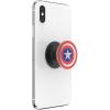 PopSockets Phone Grip for MagSafe with Kickstand, Magnetic Stand, Swappable Top, Secure Hold for iPhone MagSafe Cases, Phone & Tablet Grip, Marvel – Enamel Captain America Comic Book(Captain America)