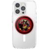PopSockets Phone Grip for MagSafe with Kickstand, Magnetic Stand, Swappable Top, Secure Hold for iPhone MagSafe Cases, Phone & Tablet Grip, Marvel – Enamel Captain America Comic Book(DP & Wolv)