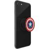 PopSockets Phone Grip for MagSafe with Kickstand, Magnetic Stand, Swappable Top, Secure Hold for iPhone MagSafe Cases, Phone & Tablet Grip, Marvel – Enamel Captain America Comic Book(Icon)
