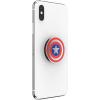 PopSockets Phone Grip for MagSafe with Kickstand, Magnetic Stand, Swappable Top, Secure Hold for iPhone MagSafe Cases, Phone & Tablet Grip, Marvel – Enamel Captain America Comic Book(Captain America)