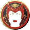 PopSockets Phone Grip for MagSafe with Kickstand, Magnetic Stand, Swappable Top, Secure Hold for iPhone MagSafe Cases, Phone & Tablet Grip, Marvel – Enamel Captain America Comic Book(Scarlet Witch)