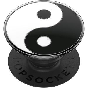 PopSockets Phone Grip for MagSafe with Kickstand, Magnetic Stand, Swappable Top, Secure Hold for iPhone MagSafe Cases, Phone & Tablet Grip, Beetlejuice, Halloween PopSocket – Backspin Sand Snakes(Yin Yang)
