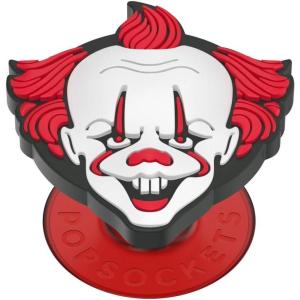 PopSockets Phone Grip for MagSafe with Kickstand, Magnetic Stand, Swappable Top, Secure Hold for iPhone MagSafe Cases, Phone & Tablet Grip, Beetlejuice, Halloween PopSocket – Backspin Sand Snakes(Pennywise)