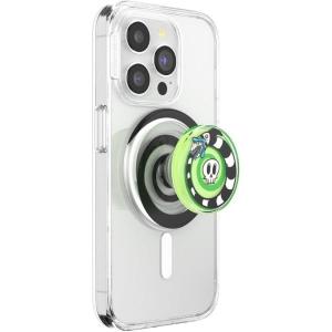 PopSockets Phone Grip for MagSafe with Kickstand, Magnetic Stand, Swappable Top, Secure Hold for iPhone MagSafe Cases, Phone & Tablet Grip, Beetlejuice, Halloween PopSocket – Backspin Sand Snakes(Sand Snakes)