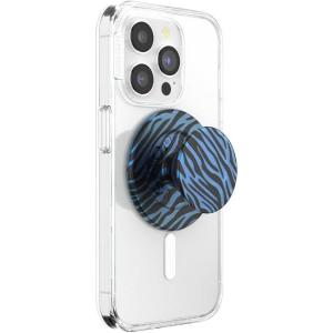 PopSockets Phone Grip for MagSafe with Kickstand, Magnetic Stand, Swappable Top, Secure Hold for iPhone MagSafe Cases, Phone & Tablet Grip, Cute PopSockets – Rainbow Glass(Zed)