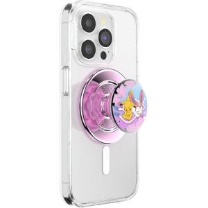 PopSockets Phone Grip for MagSafe with Kickstand, Magnetic Stand, Swappable Top, Secure Hold for iPhone MagSafe Cases, Phone & Tablet Grip, Cute PopSockets, Pokemon Fairy – Enamel Sakura Dreams(Sakura Dreams)
