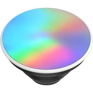 PopSockets Phone Grip for MagSafe with Kickstand, Magnetic Stand, Swappable Top, Secure Hold for iPhone MagSafe Cases, Phone & Tablet Grip, Cute PopSockets – Rainbow Glass(Prism Rainbow)