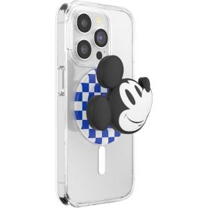 PopSockets Phone Grip for MagSafe with Kickstand, Magnetic Stand, Swappable Top, Secure Hold for iPhone MagSafe Cases, Phone & Tablet Grip, Disney – PopOut Latte Mickey(Classic Mickey)