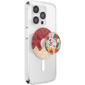 PopSockets Phone Grip for MagSafe with Kickstand, Magnetic Stand, Swappable Top, Secure Hold for iPhone MagSafe Cases, Phone & Tablet Grip, Disney – PopOut Latte Mickey(Pua’s Paradise)