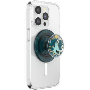 PopSockets Phone Grip for MagSafe with Kickstand, Magnetic Stand, Swappable Top, Secure Hold for iPhone MagSafe Cases, Phone & Tablet Grip, Disney – PopOut Latte Mickey(Essence of Ursula)
