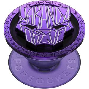 PopSockets Phone Grip for MagSafe with Kickstand, Magnetic Stand, Swappable Top, Secure Hold for iPhone MagSafe Cases, Phone & Tablet Grip, Marvel – Enamel Captain America Comic Book(Wakanda Forever)