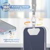 takyu 360° Rotating Metal Phone Tether Tab, Phone Lanyard Tab, Cellphone Charm Wrist Strap Hook Holder Compatible for iPhone(Silver*3)