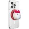 PopSockets Phone Grip for MagSafe with Kickstand, Magnetic Stand, Swappable Top, Secure Hold for iPhone MagSafe Cases, Phone & Tablet Grip, Squishmallows – Patty(Malcolm)