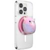 PopSockets Phone Grip for MagSafe with Kickstand, Magnetic Stand, Swappable Top, Secure Hold for iPhone MagSafe Cases, Phone & Tablet Grip, Squishmallows – Patty(Patty)