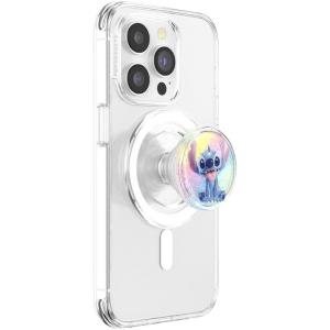 PopSockets Phone Grip for MagSafe with Kickstand, Magnetic Stand, Swappable Top, Secure Hold for iPhone MagSafe Cases, Phone & Tablet Grip, Disney – PopOut Dreamy Stitch(Dreamscape)
