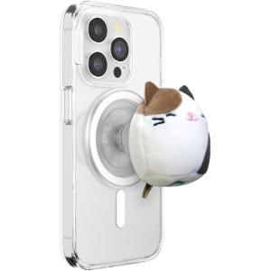 PopSockets Phone Grip for MagSafe with Kickstand, Magnetic Stand, Swappable Top, Secure Hold for iPhone MagSafe Cases, Phone & Tablet Grip, Squishmallows – Patty(Cam)