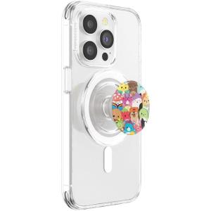 PopSockets Phone Grip for MagSafe with Kickstand, Magnetic Stand, Swappable Top, Secure Hold for iPhone MagSafe Cases, Phone & Tablet Grip, Squishmallows – Patty(Friends)