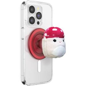 PopSockets Phone Grip for MagSafe with Kickstand, Magnetic Stand, Swappable Top, Secure Hold for iPhone MagSafe Cases, Phone & Tablet Grip, Squishmallows – Patty(Malcolm)