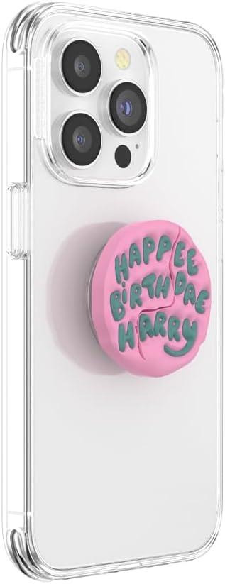 imagePopSockets Phone Grip for MagSafe with Kickstand Magnetic Stand Swappable Top Secure Hold for iPhone MagSafe Cases Phone amp Tablet Grip Harry Potter Dich Diam Master of DeathHappy Birthday Harry