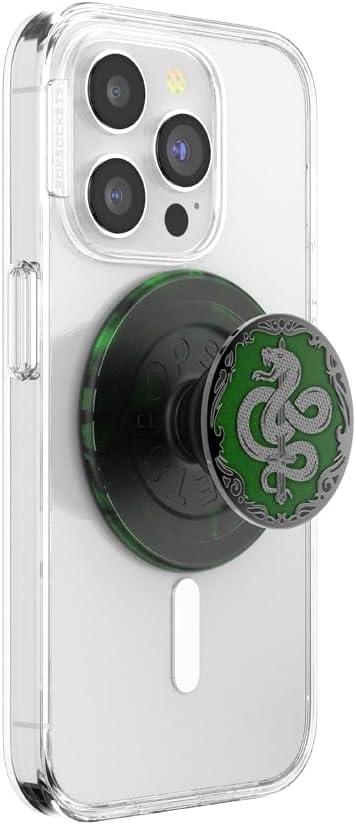 imagePopSockets Phone Grip for MagSafe with Kickstand Magnetic Stand Swappable Top Secure Hold for iPhone MagSafe Cases Phone amp Tablet Grip Harry Potter Dich Diam Master of DeathHorcrux Nagini