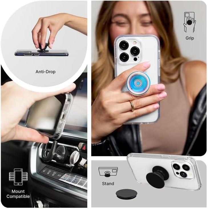 imagePopSockets Phone Grip for MagSafe with Kickstand Magnetic Stand Swappable Top Secure Hold for iPhone MagSafe Cases Phone amp Tablet Grip Harry Potter Dich Diam Master of DeathHappy Birthday Harry