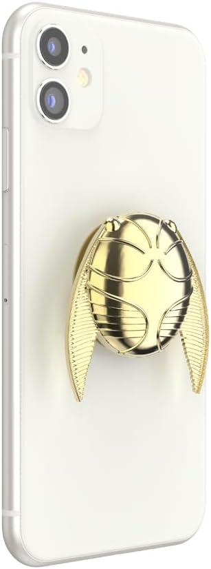 imagePopSockets Phone Grip for MagSafe with Kickstand Magnetic Stand Swappable Top Secure Hold for iPhone MagSafe Cases Phone amp Tablet Grip Harry Potter Dich Diam Master of DeathGolden Snitch