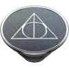 PopSockets Phone Grip for MagSafe with Kickstand, Magnetic Stand, Swappable Top, Secure Hold for iPhone MagSafe Cases, Phone & Tablet Grip, Harry Potter – Dich Diam Master of Death(Hallows Glitter)