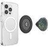 PopSockets Phone Grip for MagSafe with Kickstand, Magnetic Stand, Swappable Top, Secure Hold for iPhone MagSafe Cases, Phone & Tablet Grip, Harry Potter – Dich Diam Master of Death(There’s Only Power)