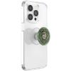 PopSockets Phone Grip for MagSafe with Kickstand, Magnetic Stand, Swappable Top, Secure Hold for iPhone MagSafe Cases, Phone & Tablet Grip, Harry Potter – Dich Diam Master of Death(Slytherin Crest)