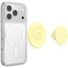 PopSockets Phone Grip for MagSafe, Magnetic Holder, Phone Stand, Yellow – Butter Yellow