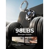 LISEN Suction Phone Mount for Vacuum, 360 Adjustable Vacuum Magnetic Phone Holder for Car [All Metal & Nano Gel Super Strong Suction] for Magsafe Car Mount for iPhone 17 Pro Max 16 15 14 13 12(Space Gray)