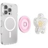 PopSockets Phone Grip for MagSafe, Magnetic Holder, Phone Stand, Squishy – Tidepool Squishy Daisy White