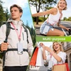 takyu Multifunctional Phone Lanyard, 3 in 1 Cell Phone Detachable Adjustable Crossbody Strap & Neck Lanyard & Wrist Lanyard with 2x Tether Tab for Most Smartphones, Outdoor Travel Essential Black(Pinkx1)
